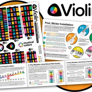 Violin Fingerboard Note Sticker Guides (Member)